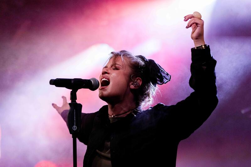 Paula Dalla Corte-Konzert beim Stars in town in Schaffhausen, am 9. August 2025.   Paula Dalla Corte concert at Stars in town in Schaffhausen, on 9 August 2025.