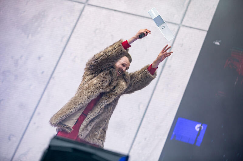 Alligatoah  Konzert beim Superbloom Festival am 30.08.2025 in München.   --   Alligatoah concert at the Superbloom festival on August 30, 2025 in Munich, Germany.