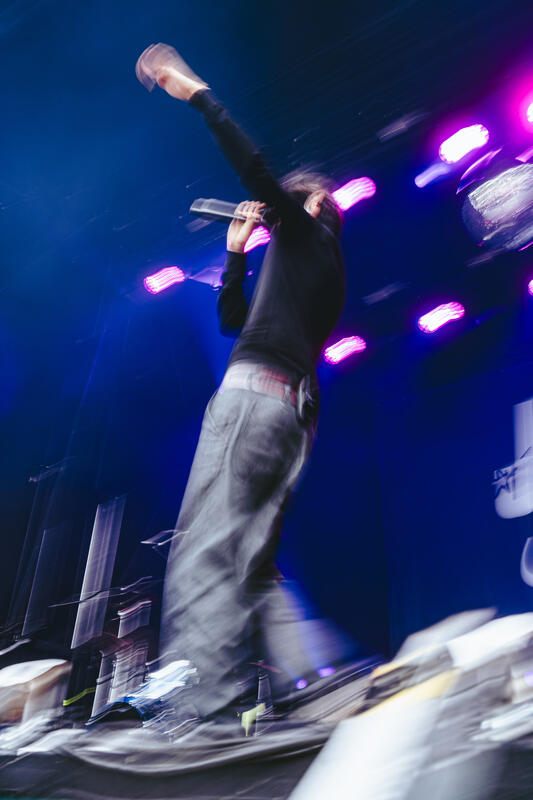 Jassin Awadallah Konzert beim Superbloom Festival am 30.08.2025 in München.   --   Jassin Awadallah concert at the Superbloom festival on August 30, 2025 in Munich, Germany.