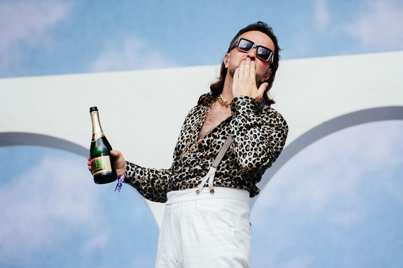 Roy Bianco & Die Abbrunzati Boys Konzert beim Superbloom Festival am 30.08.2025 in München.   --   Roy Bianco & Die Abbrunzati Boys concert at the Superbloom festival on August 30, 2025 in Munich, Germany.