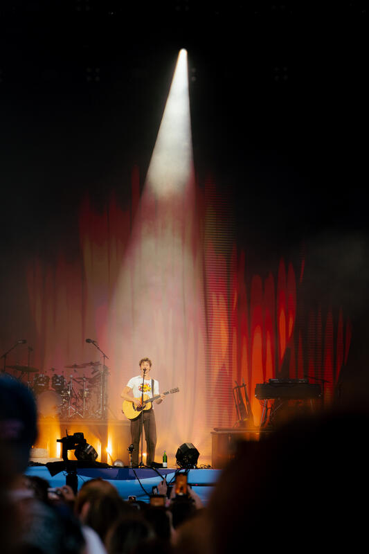 Shawn Mandes Konzert beim Superbloom Festival am 31.08.2025 in München. -- Shawn Mandes concert at the Superbloom festival on August 31, 2025 in Munich, Germany.
