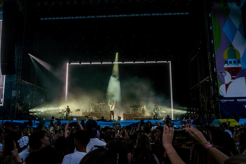 Shawn Mandes Konzert beim Superbloom Festival am 31.08.2025 in München. -- Shawn Mandes concert at the Superbloom festival on August 31, 2025 in Munich, Germany.