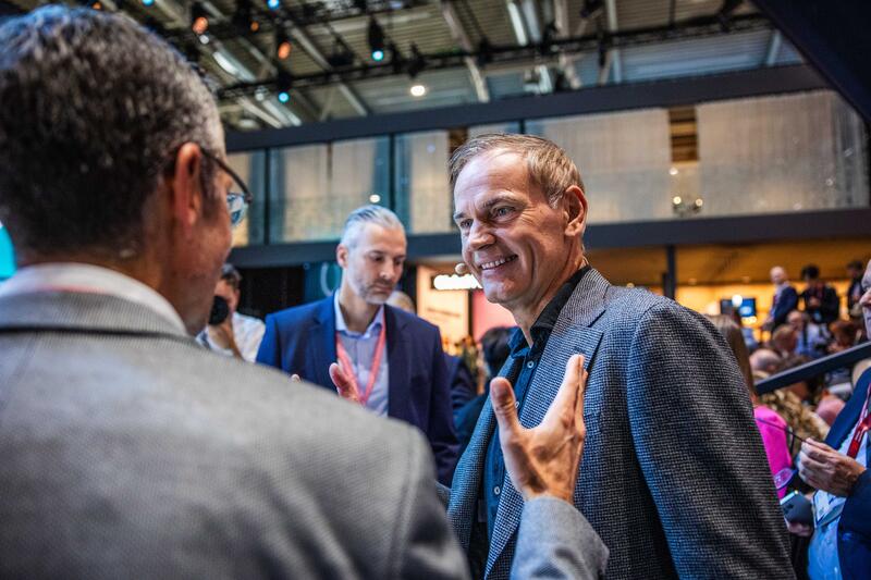 Vorstandsvorsitzender Oliver Blume bei der Pressekonferenz von Volkswagen Gruppe am Media Day der IAA Mobility am 08.09.2025 in München.   --   CEO Oliver Blume at the press conference of Volkswagen Group on the Media Day of the IAA Mobility on Septmber 08, 2025 in Munich, Germany.