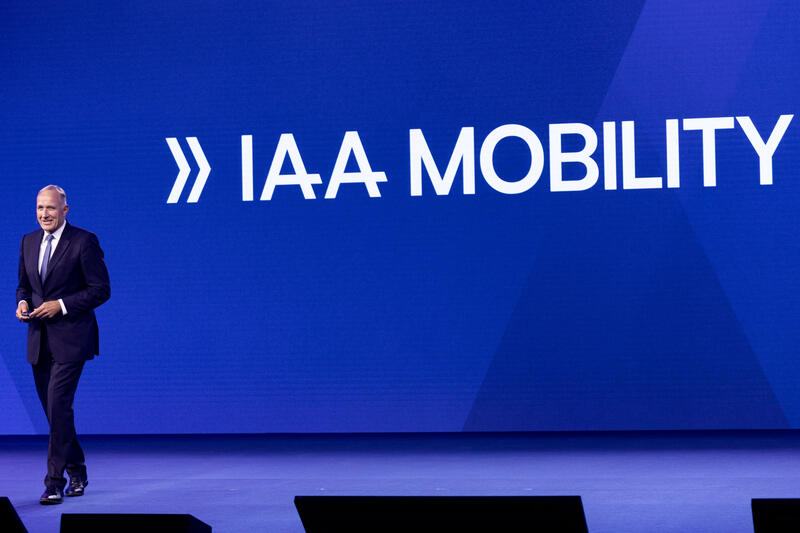 Franz Arnd, CEO Mahle, bei der IAA Conference auf der IAA Mobility am 09.09.2025 in München.   --   Mehmet Franz Arnd, CEO Mahle, at the IAA Conference at the IAA Mobility on September 9, 2025 in Munich, Germany.