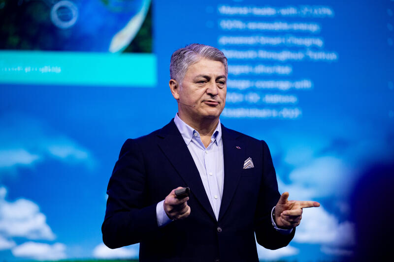 Mehmet Gürcan Karakaş, CEO Toggbei der IAA Conference auf der IAA Mobility am 09.09.2025 in München.   --   Mehmet Guercan Karakas, CEO Toggat the IAA Conference at the IAA Mobility on September 9, 2025 in Munich, Germany.