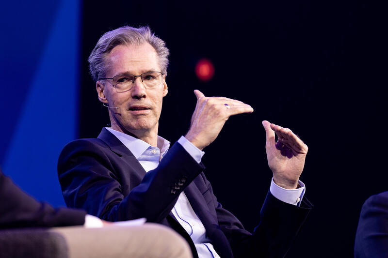 Markus Heyn, Robert Bosch, bei der IAA Conference auf der IAA Mobility am 09.09.2025 in München.   --   Markus Heyn, Robert Bosch, at the IAA Conference at the IAA Mobility on September 9, 2025 in Munich, Germany.