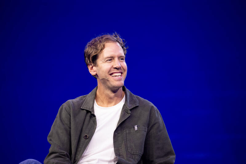 Sebastian Vettel bei der IAA Conference auf der IAA Mobility am 09.09.2025 in München.   --   Sebastian Vettel at the IAA Conference at the IAA Mobility on September 9, 2025 in Munich, Germany.