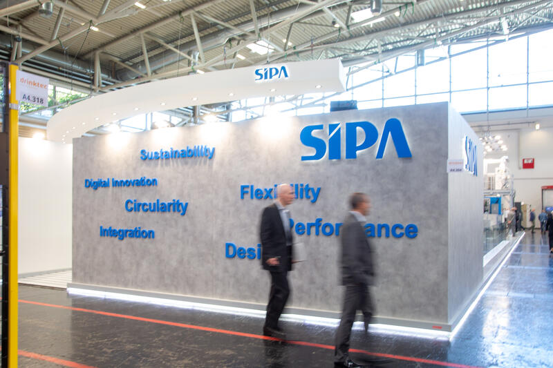 SIPA bei der Drinktec, der Weltleitmesse für die Getränke- und Liquid-Food-Industrie am 16.9.2022 in München.    --   SIPA at the Drinktec, the world’s leading trade fair for the beverage and liquid food industry on September 16, 2022 in Munich, Germany.