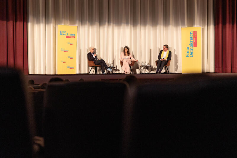 FDP Wahlkampf in München - Alexander Pohl