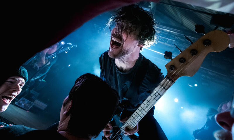 Post‑Hardcore-Band FJØRT im Festsaal Kreuzberg in Berlin - von Heiko Becker
