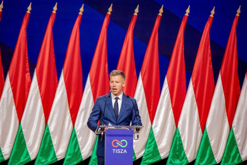 Péter Magyar Pressekonferenz nach dem Wahlsieg - von Raimond Lueppken