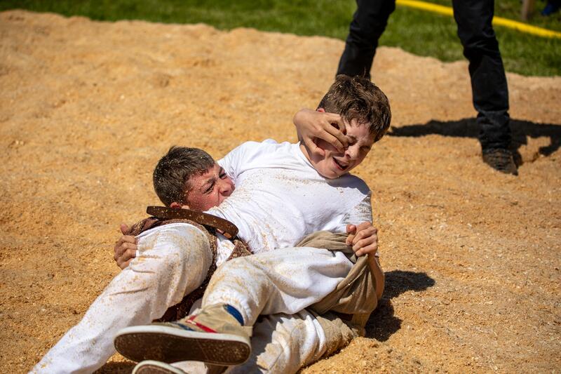 Das Eschenberg-Schwingfest auf dem Winterthurer Hausberg - von Raimond Lueppken