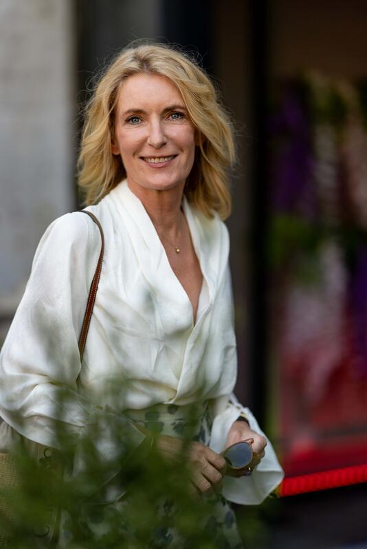 Schauspielerin Maria Furtwängler am Rande des ZDF-Get-together "Orange Hour" im Rahmen des 43. Filmfest München am 30.09.2026 im H'Ugo's in München.   --   Maria Furtwaengler near the ZDF-Get-together "Orange Hour" during the 43th FIlmfest Munich on June 30, 2026 at the H'Ugo's in Munich, Germany.
