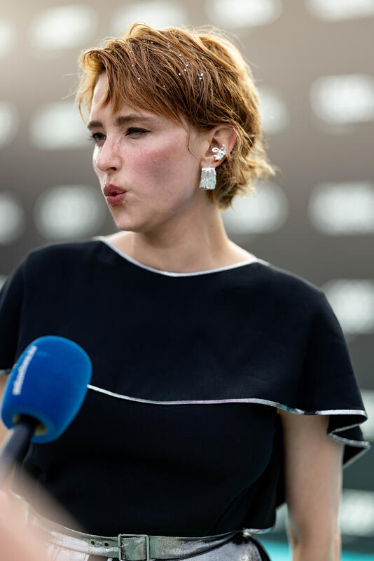 Haley Bennett bei der Premiere von Virginia Woolf's Night and Day im Rahmen des Filmfest München am 30.06.2026 in der Hochschule für Film und Fernsehen in München.   --   Haley Bennett at the premiere of Virginia Woolf's Night and Day during the Munich Film Festival on June 30, 2026, at the University of Film and Television in Munich, Germany.