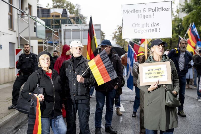Rechter Protest in München und Gegenprotest - von Alexander Pohl